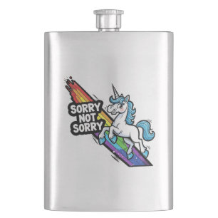 Flasque Licorne Flask Sorry not Sorry