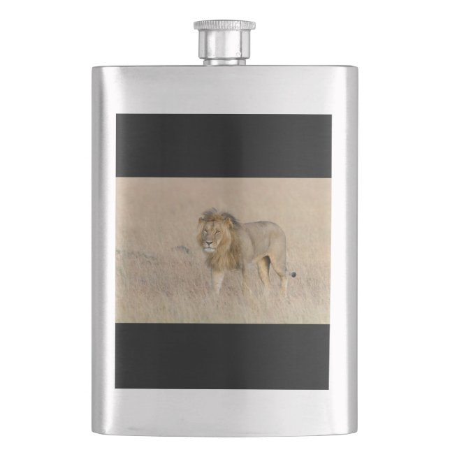 Flasque Lion marchant (devant)