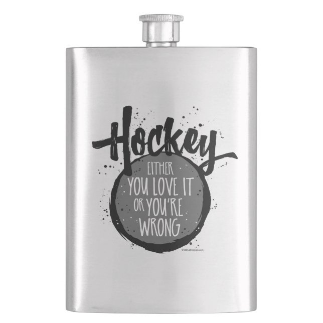 Flasque Love Hockey Flask (devant)