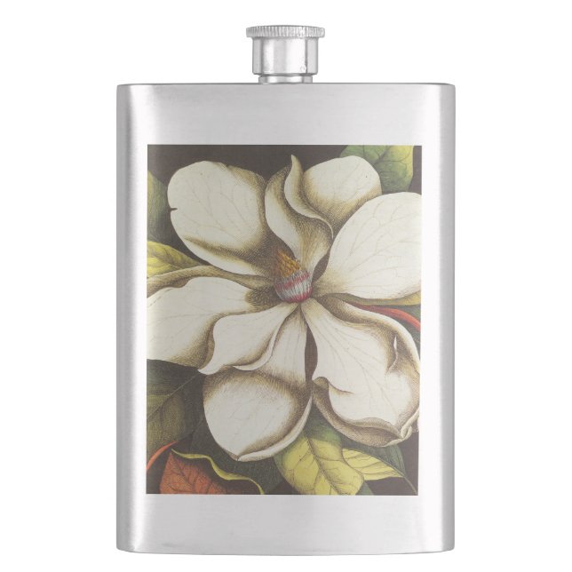 Flasque magnolia vintage moderne (devant)