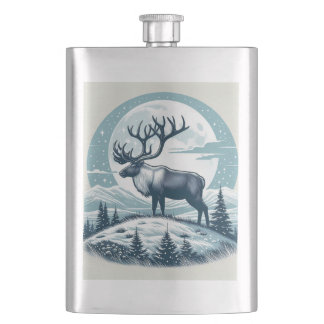 Flasque "Majestic Deer Wine Flask