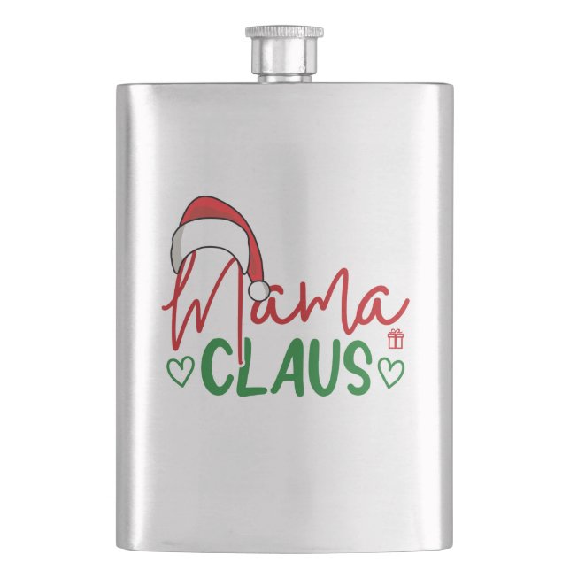 Flasque Mama Claus Christmas Design-60094 (devant)