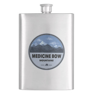 Flasque Médecine Bow Mountains Colorado Wyoming Camping