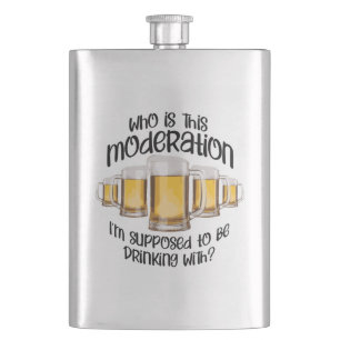 Flasque Modération (dans la consommation d'alcool)