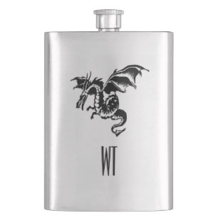 Flasque Monogramme de dragon