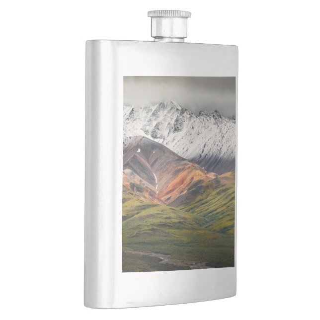 Flasque Montagne polychrome, Denali NP, Alaska (Droite)