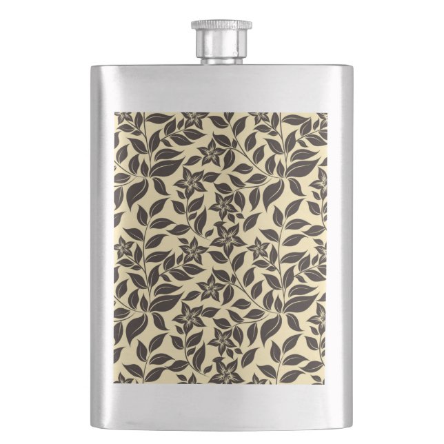 Flasque Motif floral Feuille-47566 (devant)