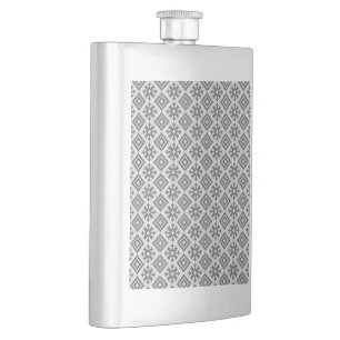 Flasque Motif letton traditionnel de conception