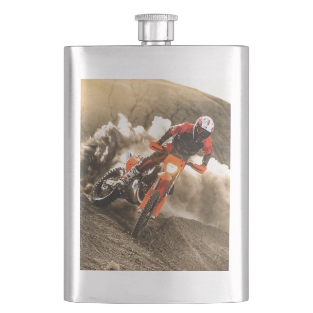 Flasque Motocross Rider (devant)