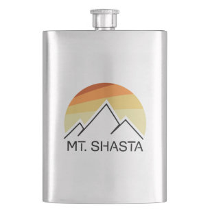 Flasque Mt. Shasta Retro