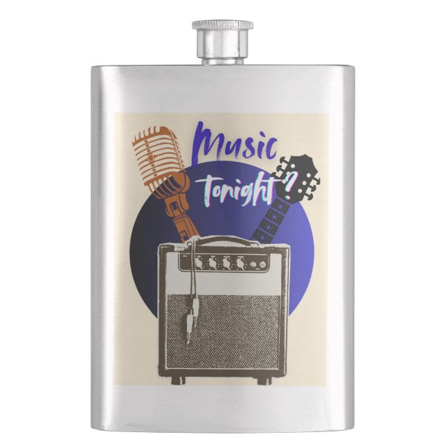 Flasque Musique Ce Soir ? (devant)