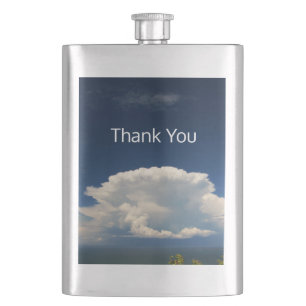 Flasque Nuage Blanc Gonflé
