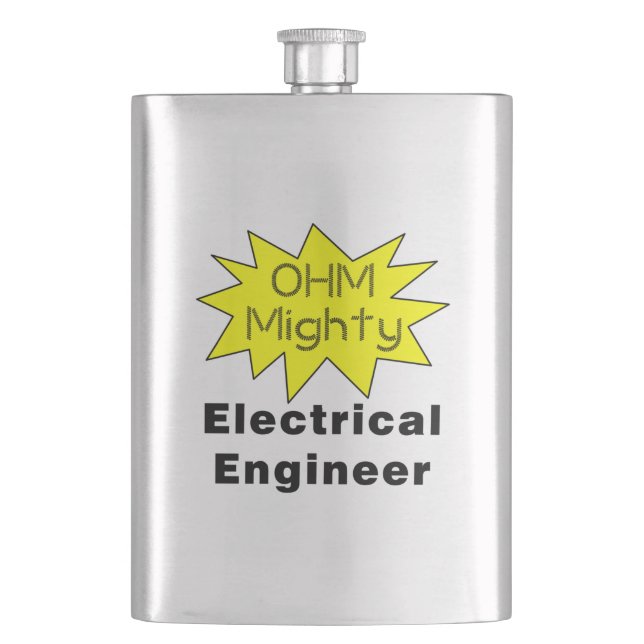 Flasque Ohm Mighty Electrical Engineer (devant)