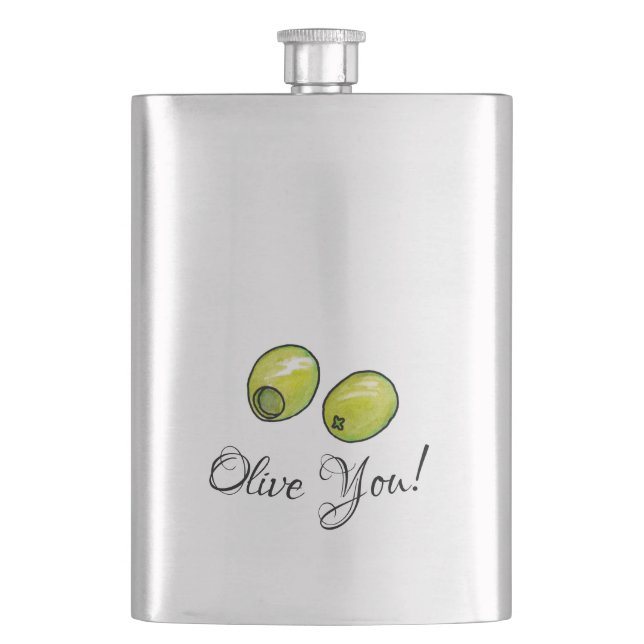 Flasque Olive (devant)