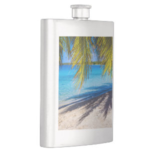 Flasque Ombres sur la plage