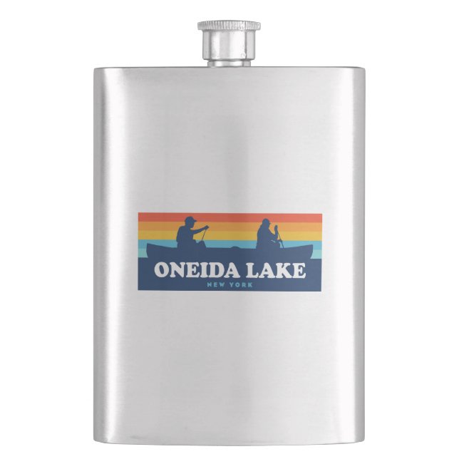 Flasque Oneida Lake Canoë New York (devant)