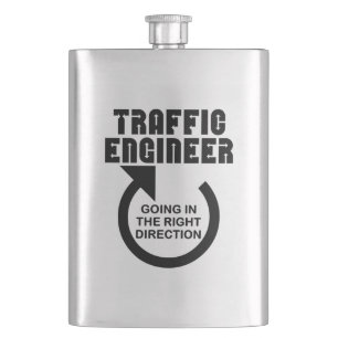 Flasque Orientation droite de l'ingénieur de la circulatio