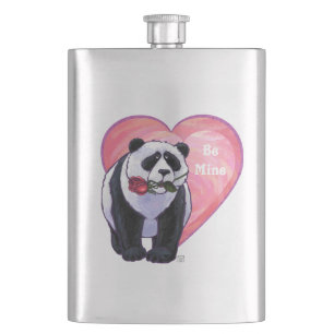 Flasque Panda Bear Saint Valentin