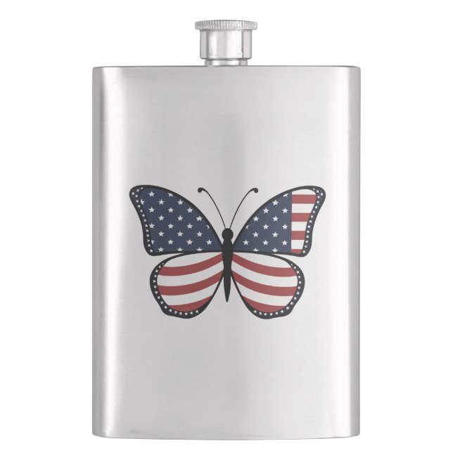 Flasque Papillon USA Sublimation-62614 (devant)