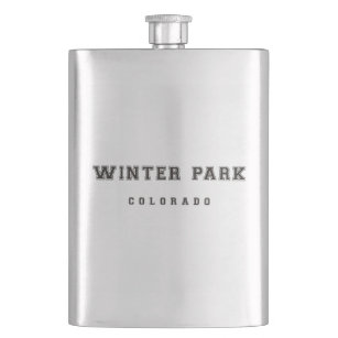 Flasque Parc le Colorado d'hiver