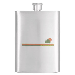 Flasque Parc national de Dartmoor Pine Trees Soleil