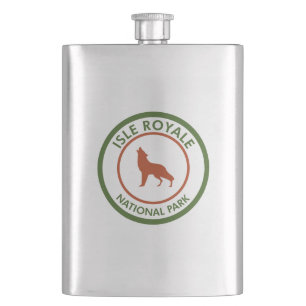 Flasque Parc national de l'Isle Royale Loup