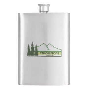 Flasque Parc national de Yellowstone Grandes vertes