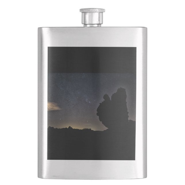 Flasque Parc national du Teide la nuit (devant)
