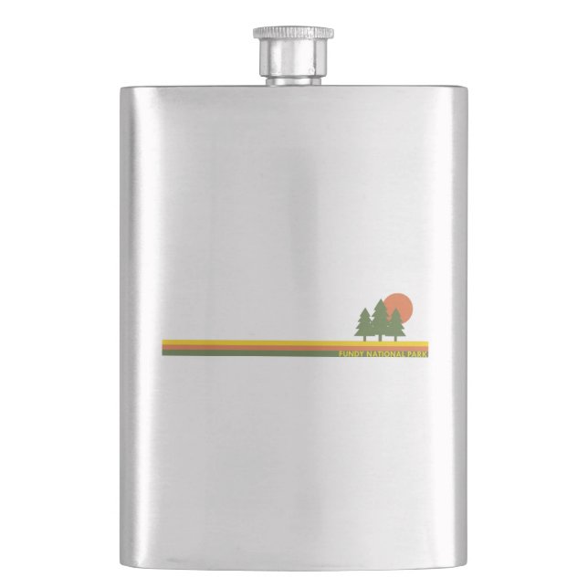 Flasque Parc national Fundy Pine Trees Soleil (devant)