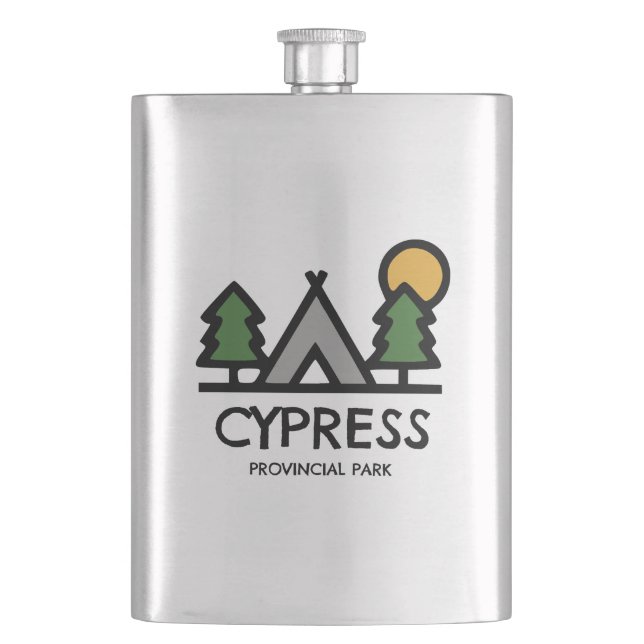 Flasque Parc provincial Cypress (devant)
