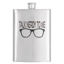 Parlez-moi Nerdy avec des lunettes de Geek noir