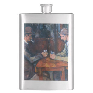 Flasque Paul Cezanne - Les Joueurs De Cartes