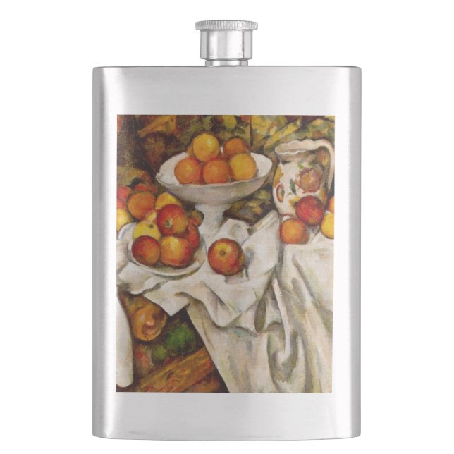 Flasque Paul Cezanne Pommes Oranges Impressionnisme (devant)