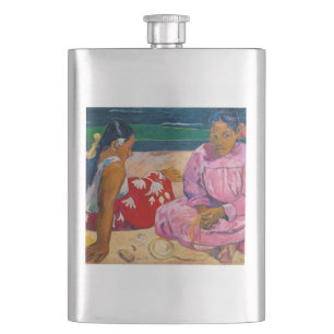Flasque Paul Gauguin - Femmes de Tahiti sur la plage