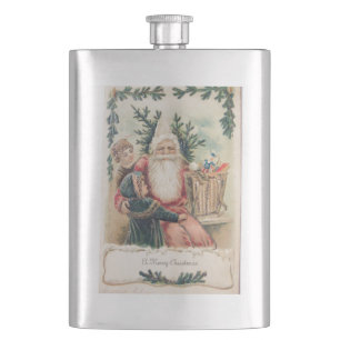 Flasque Père Noël Joyeux Noël