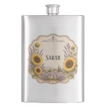 personnalisé tournesol et lavande vintage provence