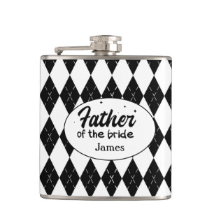Flasque personnalisée pour le père de la mariée