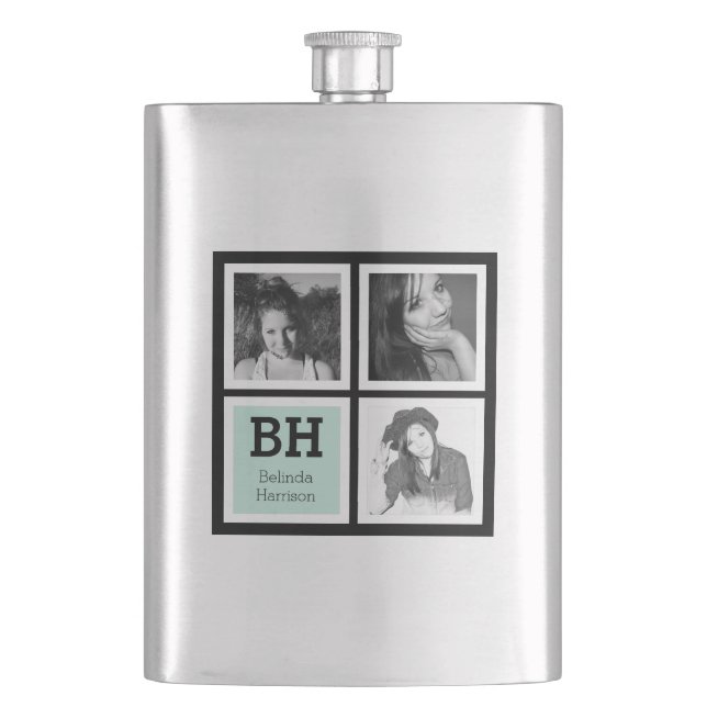 Flasque Personnaliser les photos Instagram personnalisées  (devant)