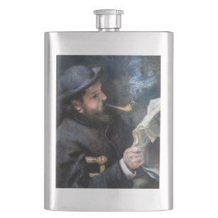 Flasque Pierre-Auguste Renoir - Claude Monet lisant
