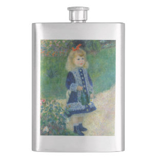 Flasque Pierre-Auguste Renoir - Une fille avec une canne d