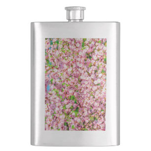 Flasque Plum à fleurs