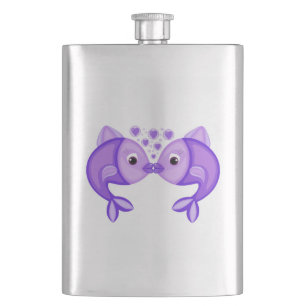 FLASQUE POISSON DE KISSING