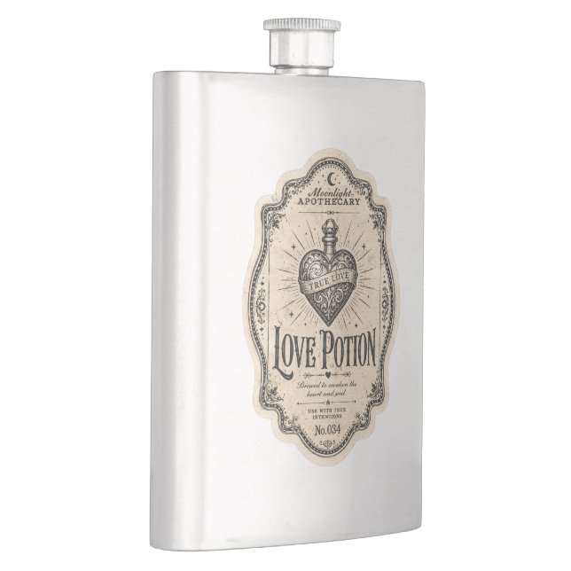 Flasque Potion de l'Apothicaire Sorcière Vintage (Droite)