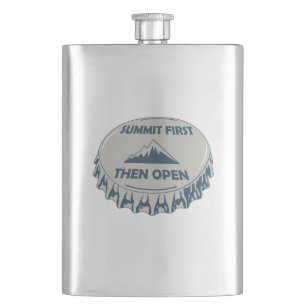 Flasque Premier sommet, puis ouverture
