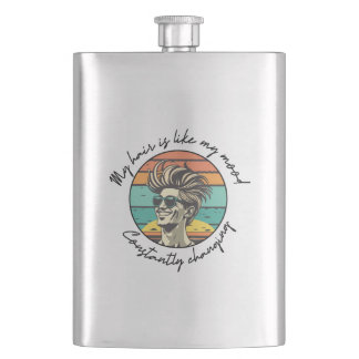 Flasque Profiter du changement quotidien avec chaque sip (