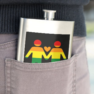 Flasque Rainbow Men