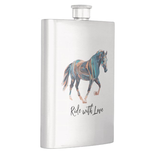 Flasque Ride avec Love Classic Flask (Droite)