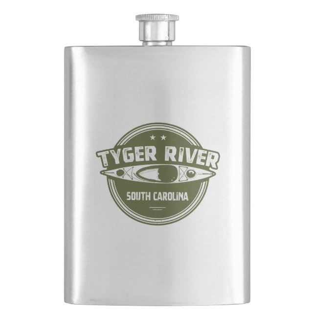 Flasque Rivière Tyger, Caroline du Sud (devant)