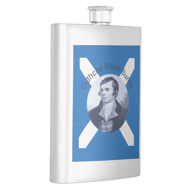 Flasque Robbie Burns - Dans une nuit bleue Oidhche Bhlas B (Droite)