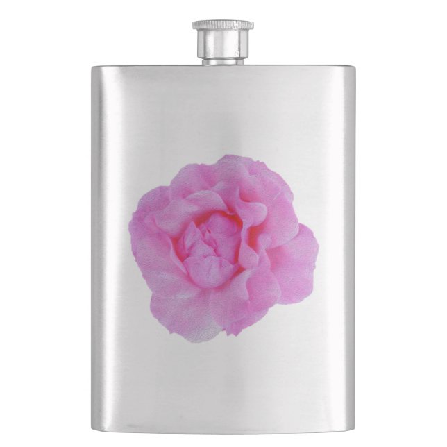 Flasque rose rose (devant)
